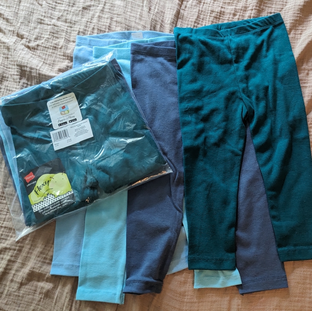 Hanes Zipping & Flexy 4 pack pants